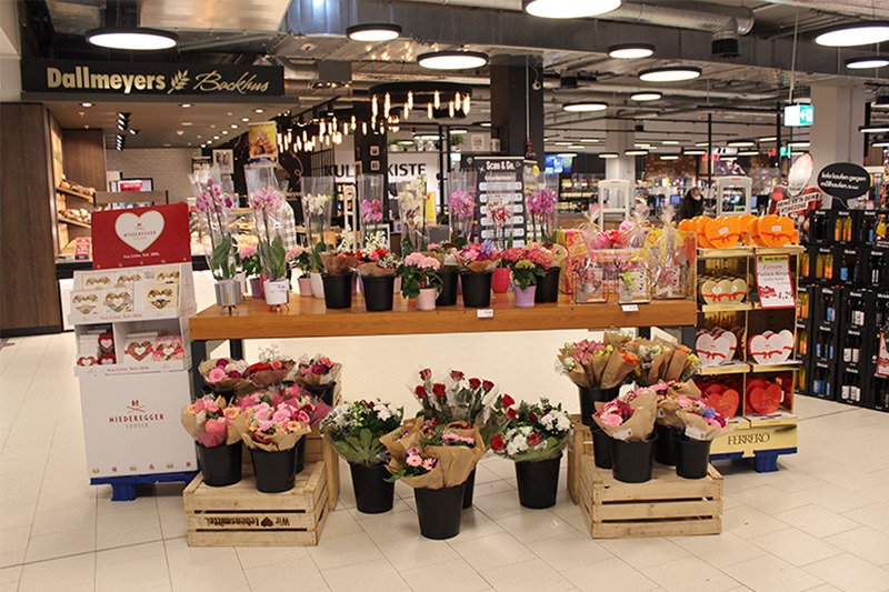 edeka hollender krohnstiegcenter blumenabteilung