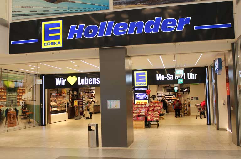 EDEKA Markt Eingang Krohnstieg