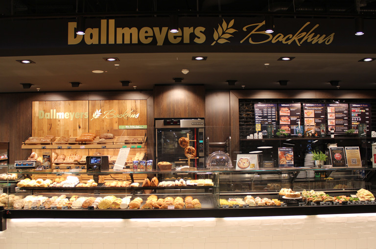 Dallmeyers Brot- und Kuchensortiment
