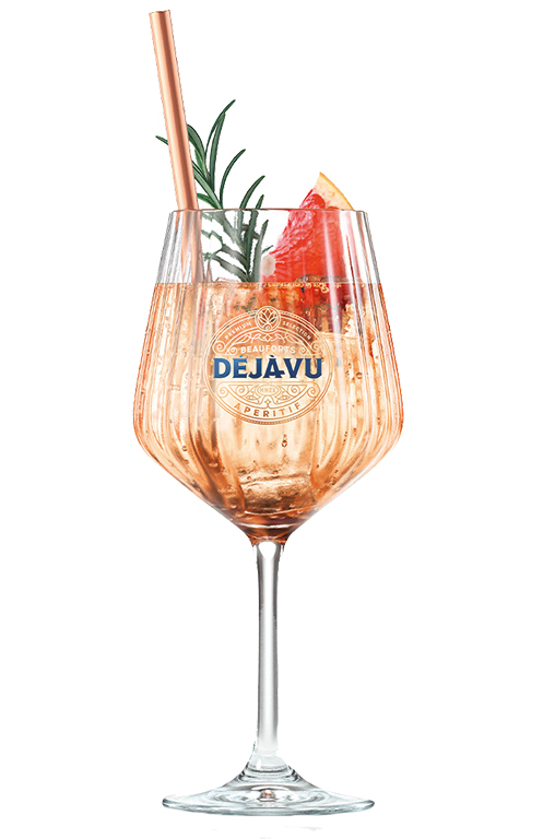 Dejavu-Cocktail in einem Glas