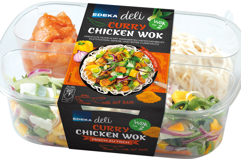 Produktabbildung EDEKA deli Curry Chicken Wok