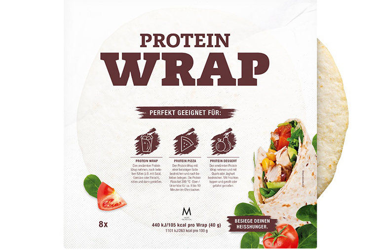 Produktabbildung Protein Wrap von More Nutrition