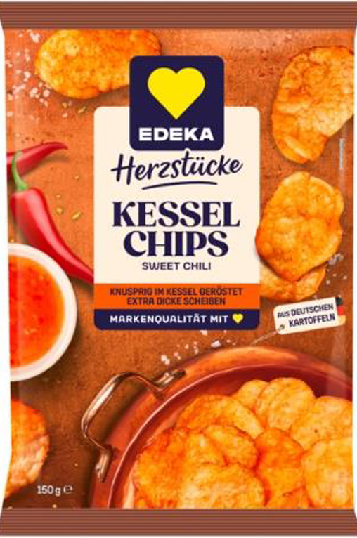 EDEKA Herzstücke Kesselchips