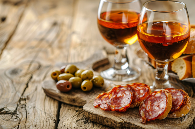 Auch ein guter Sherry eignet sich wunderbar als Aperitif